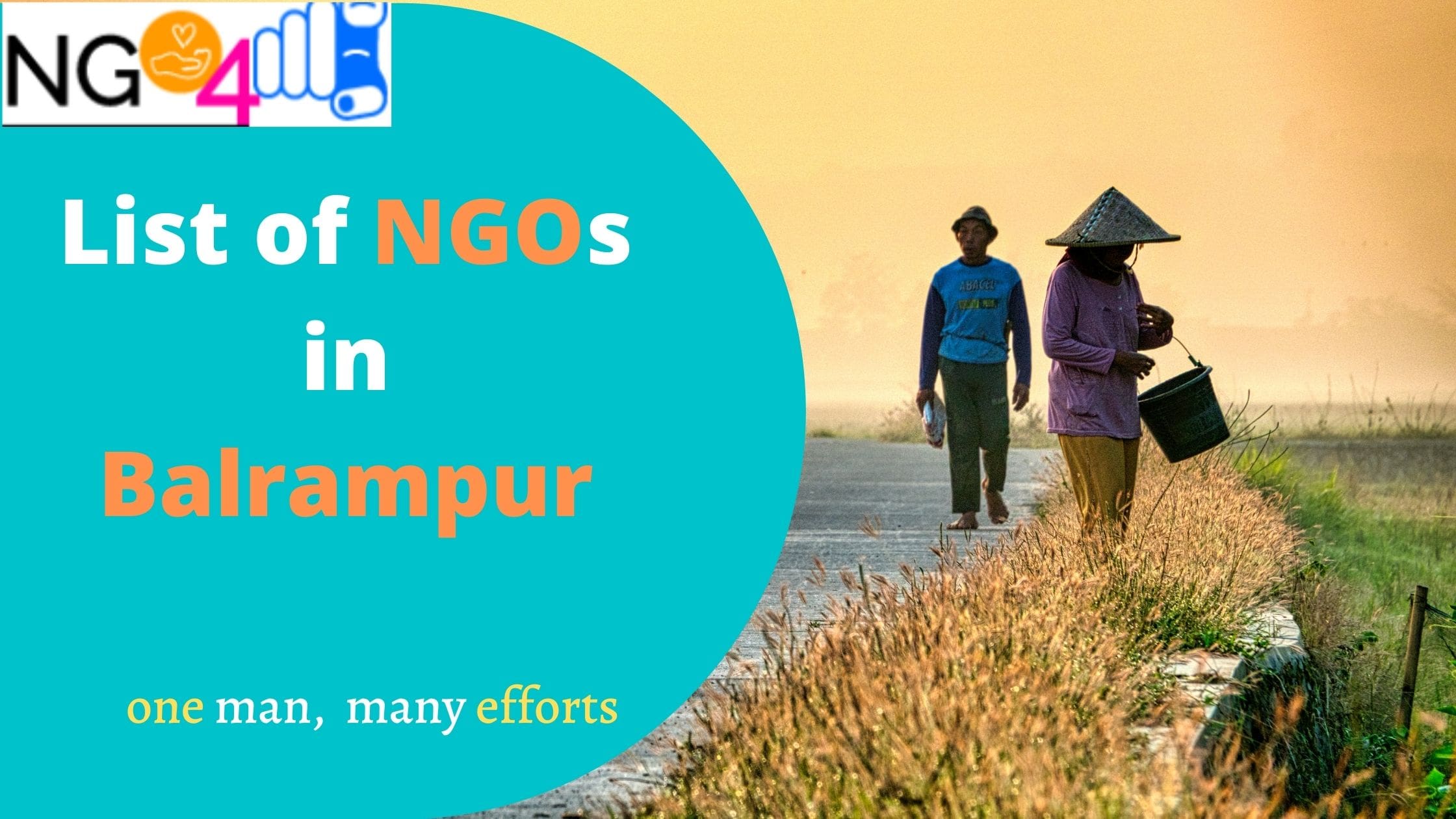 NGOs in Balrampur
