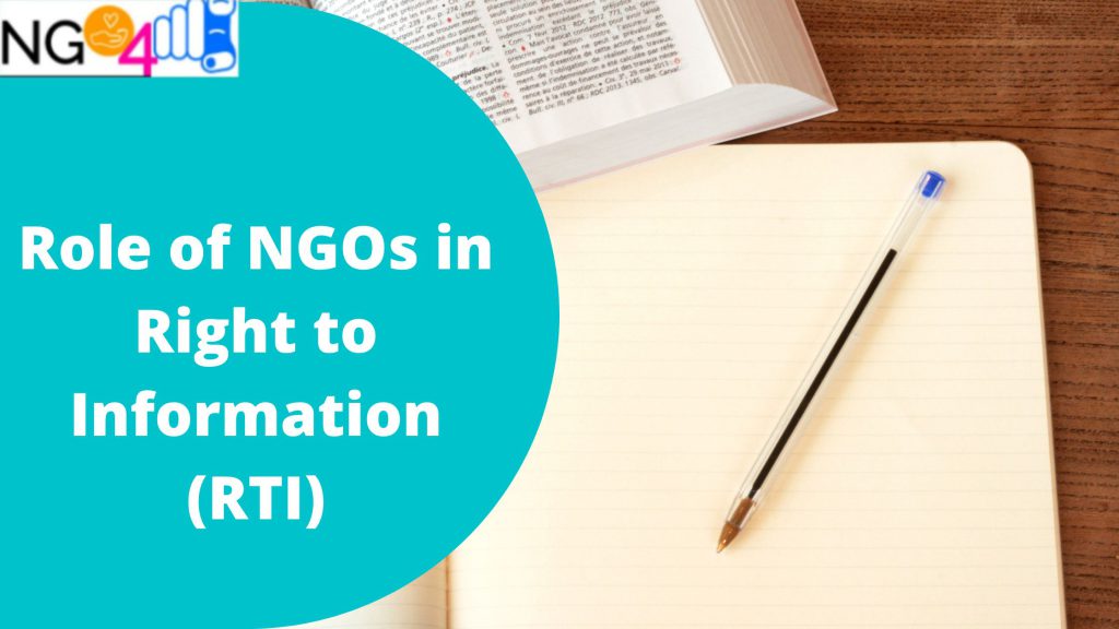 Role of NGOs in Right to Information