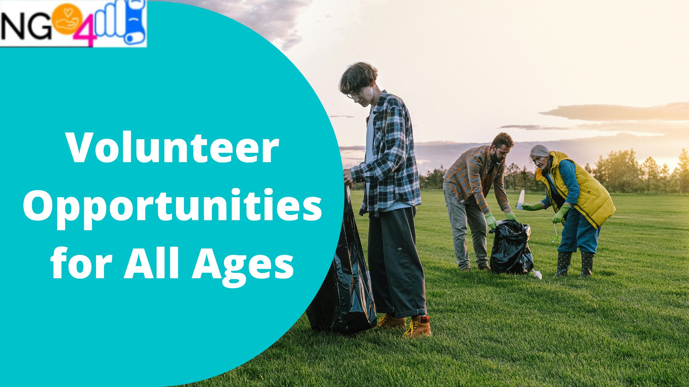 Volunteer Opportunities for All Ages