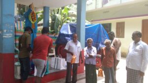 food for flood affected area people